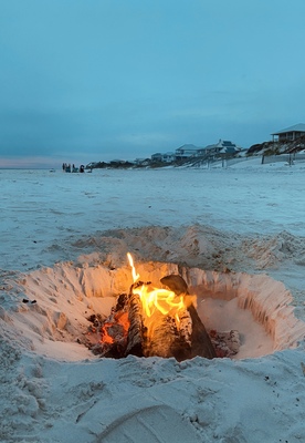 Natalie Taxiera Beach Fire