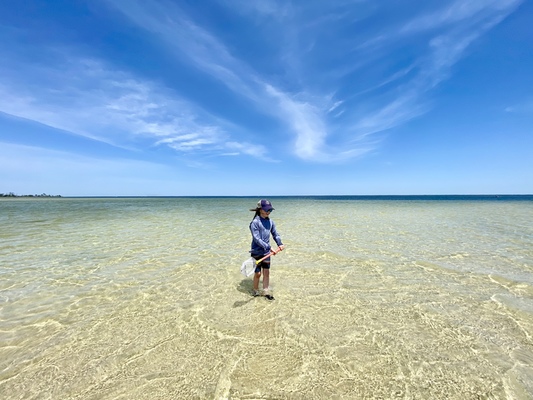 Natalie Taxiera In The Ocean