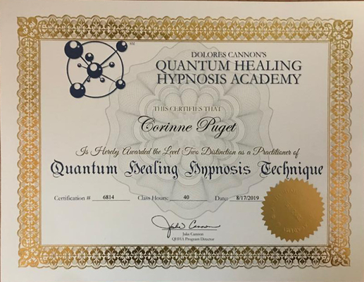 Corinne Puget Qhht Certificate