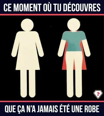 ...the Day You Discover It Was Never A Dress...