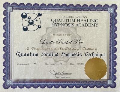 Qhht Certificate