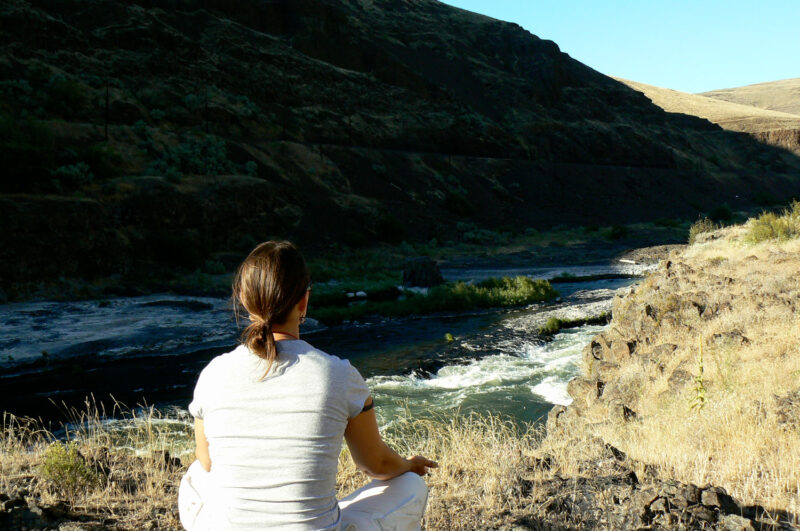 Oregon Desert River Meditation