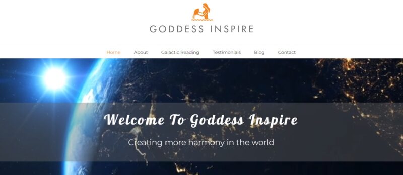 Goddess Inspire Website