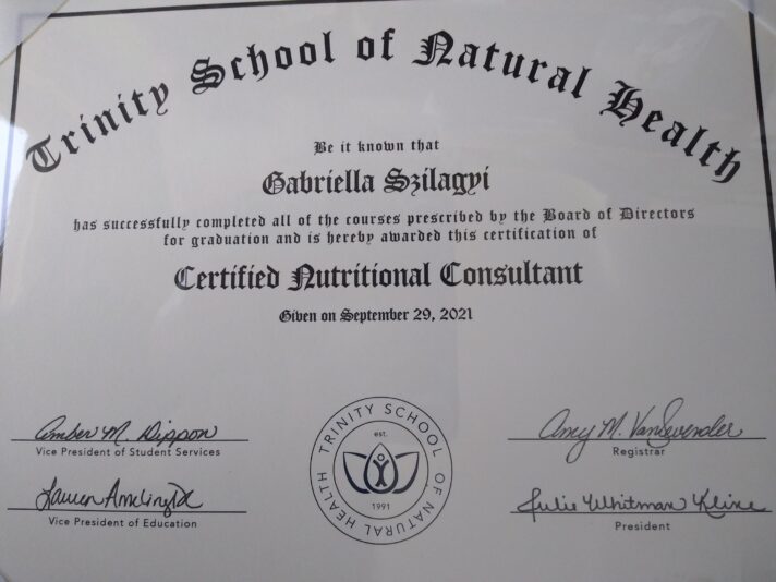 Certified Nutritional Consultant Diploma