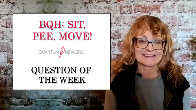 BQH: Sit, Pee, Move! - Question of the Week